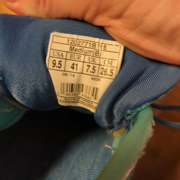 Brooks Ghost 11 Running Shoes Sneakers Womens 9.5B Gray Green 1202771B118 - Picture 7 of 7